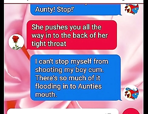 Aunty Vix and Pumpkin sext roleplay decoration two