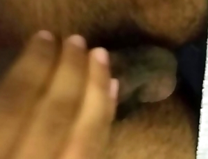 indian guy shagging his hairy dick