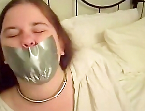Struggling To Get The Tape Gag Not present